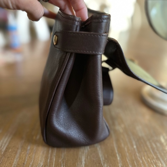 Burberrys brown leather handbag EUC with COA - Picture 8 of 16